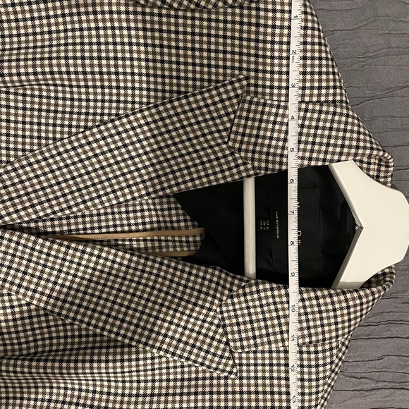 Massimo Dutti checked wool blazer - Picture 10 of 15